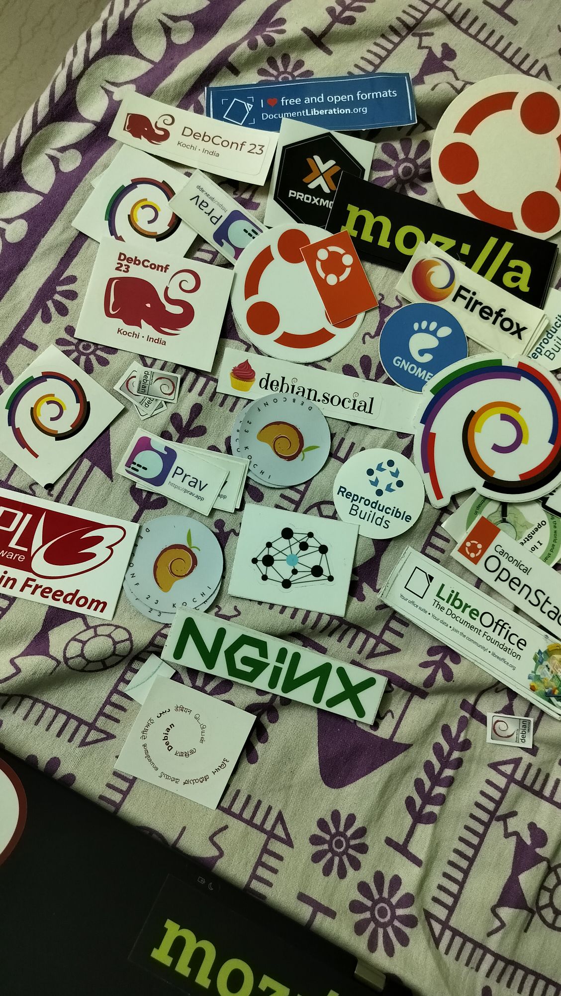 DebConf-Stickers